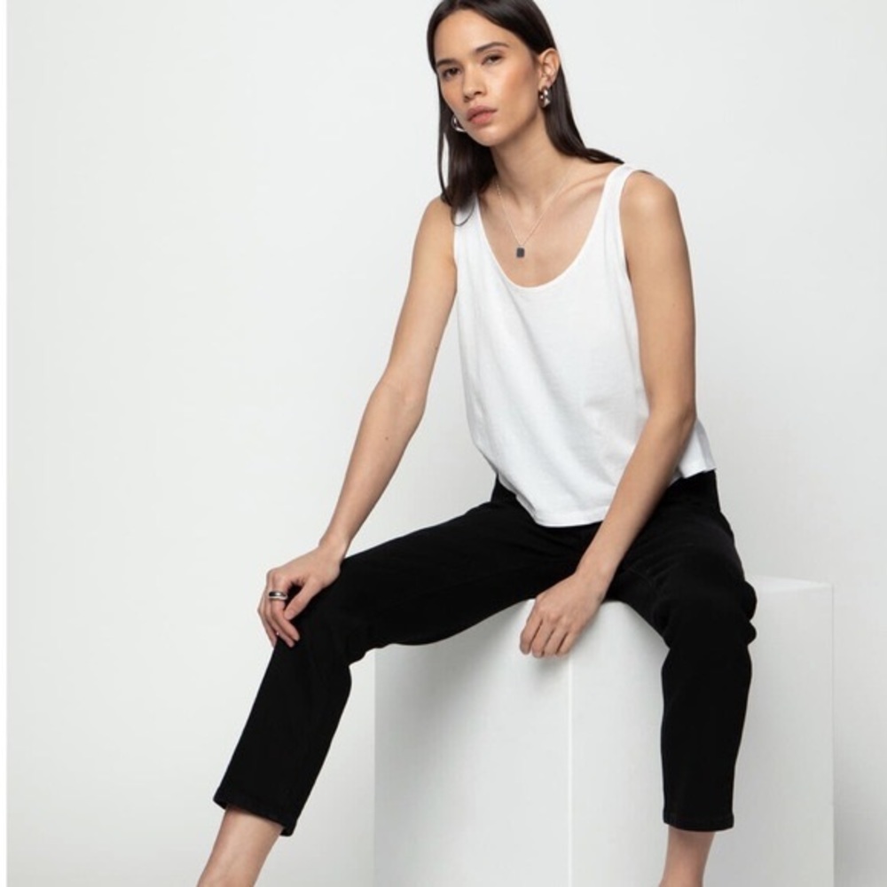 OAK + FORT High Waisted Jeans